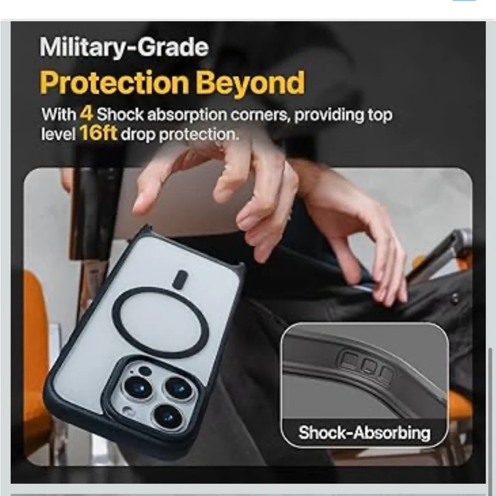 MAGEASY Case For IPhone 16 Pro 6.3
